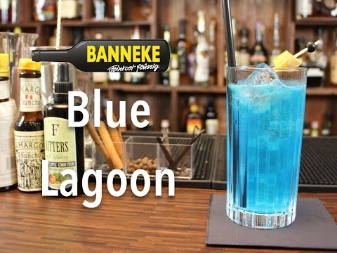 Blue Lagoon - Vodka Cocktail selber mixen - Schüttelschule by Banneke