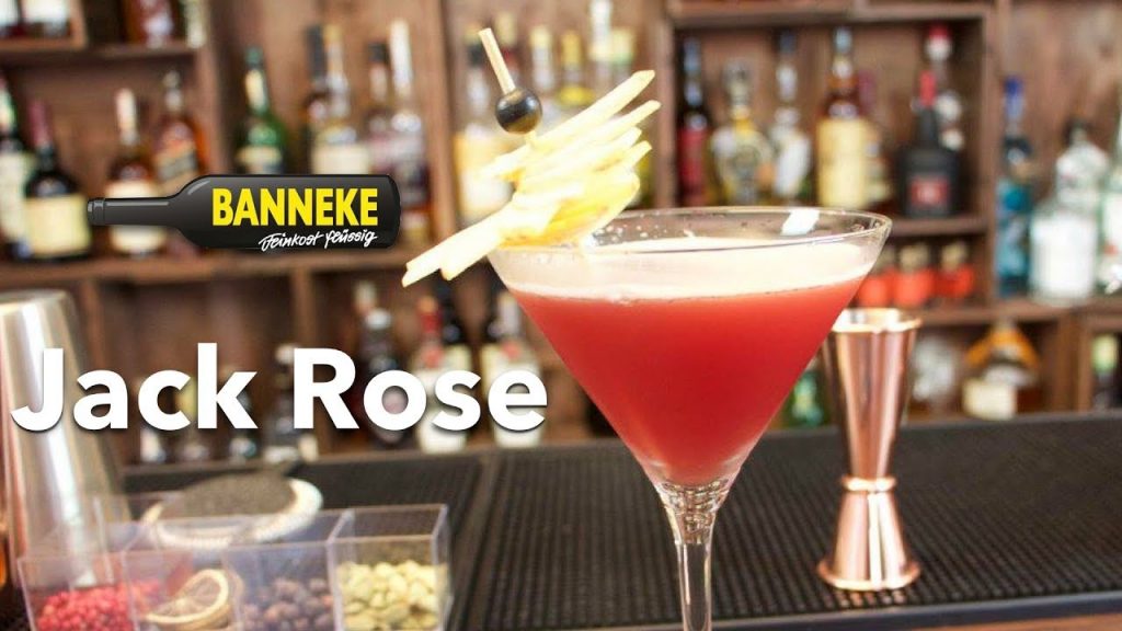 Jack Rose – Calvados Cocktail selber mixen – Schüttelschule by Banneke