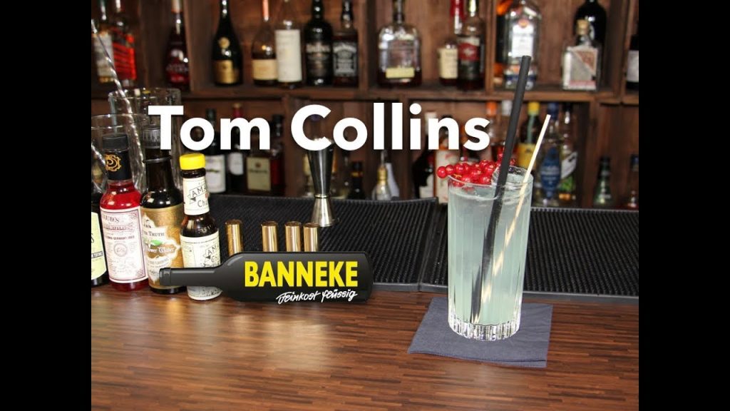 Tom Collins – Gin Cocktail selber mixen – Schüttelschule by Banneke
