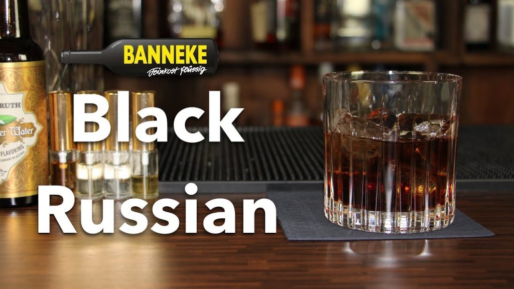 Black Russian – Wodka Cocktail selber mixen – Schüttelschule by Banneke