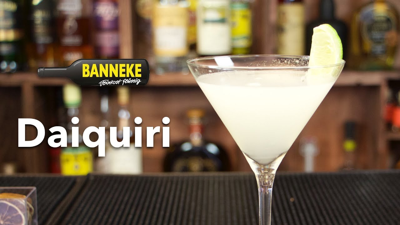 Daiquiri -  Rum Cocktail selber mixen - Schüttelschule by Banneke