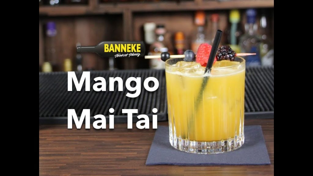 Mango Mai Tai –  Rum Cocktail selber mixen – Schüttelschule by Banneke