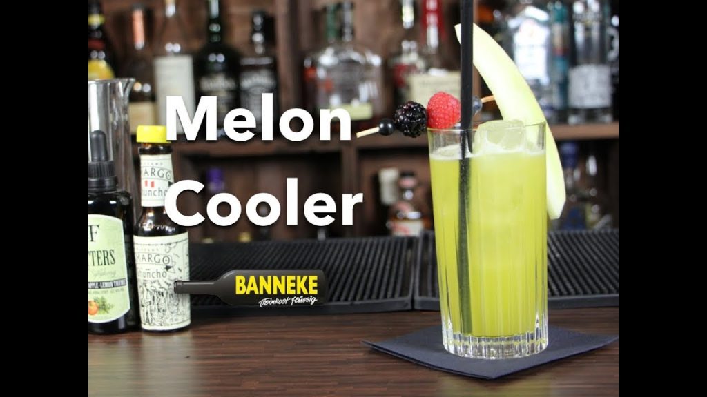 Melon Cooler – Wodka Cocktail selber mixen – Schüttelschule by Banneke