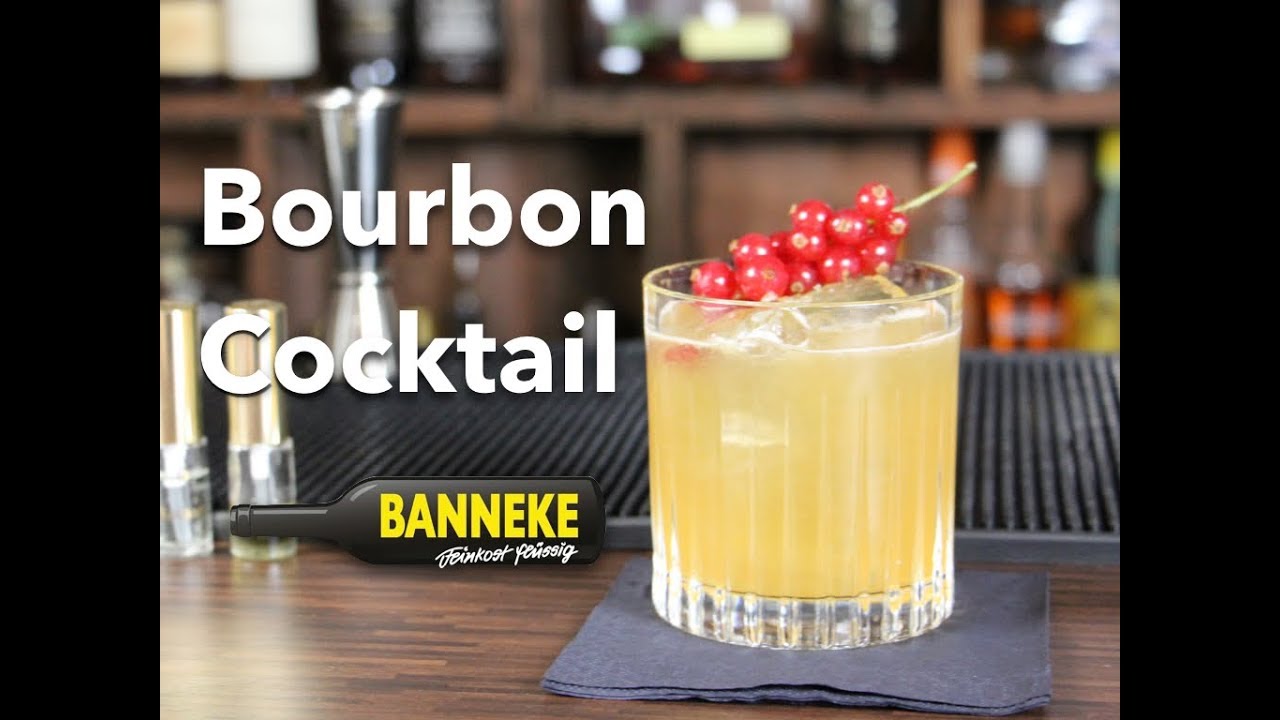 Bourbon Cocktail - Whiskey Cocktail selber mixen - Schüttelschule by Banneke
