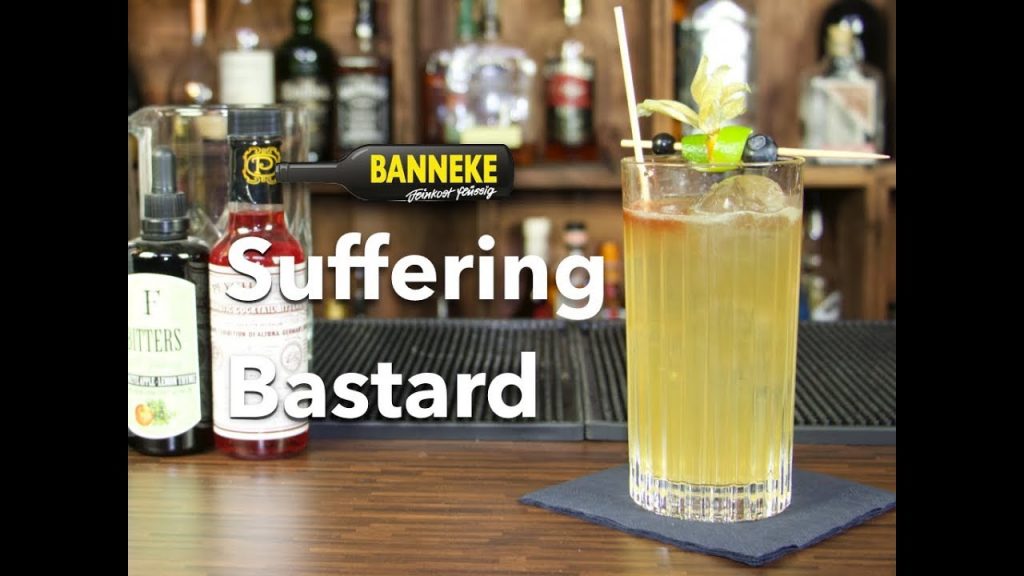 Suffering Bastard – Bourbon Cocktail selber mixen – Schüttelschule by Banneke