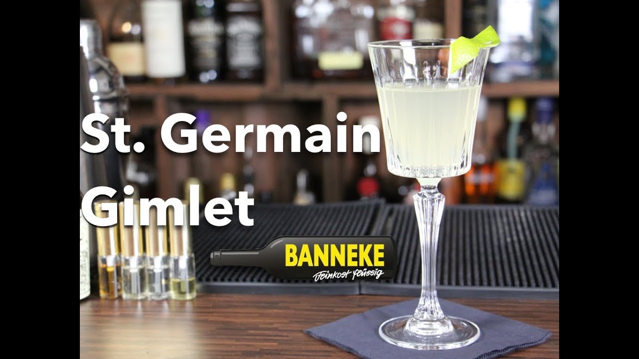 St. Germain Cocktail - Gin Cocktail selber mixen - Schüttelschule by Banneke