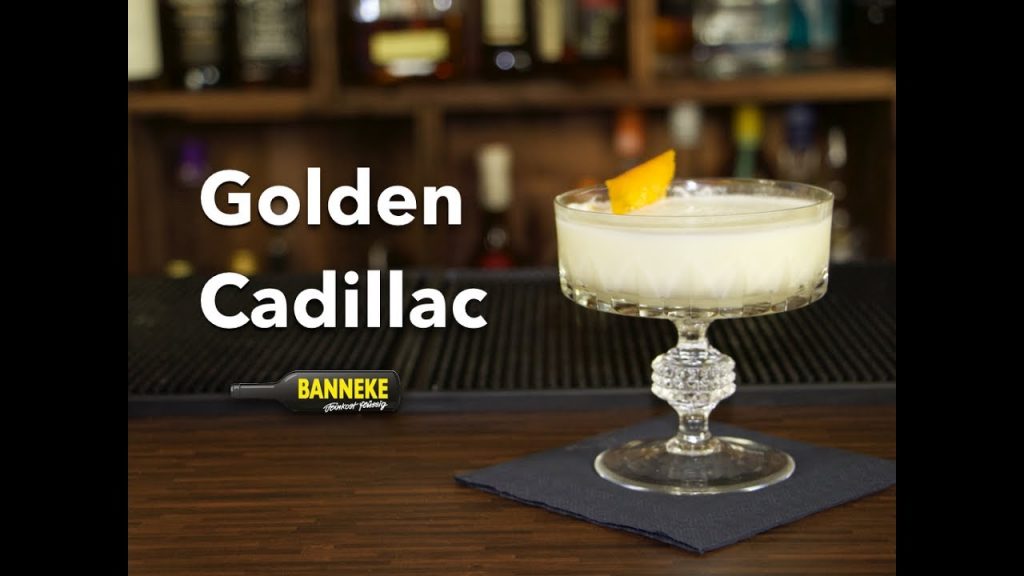 Golden Cadillac – Galliano Cocktail selber mixen – Schüttelschule by Banneke