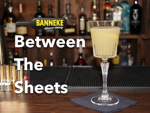 Between The Sheets – Brandy Cocktail selber mixen – Schüttelschule by Banneke