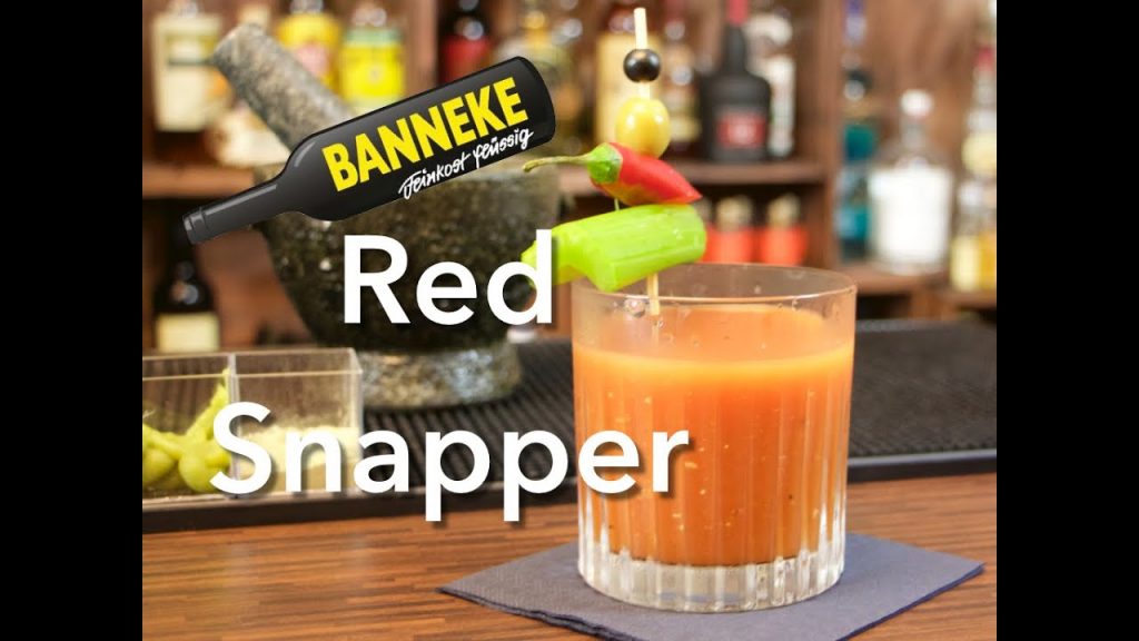 Red Snapper – Gin Cocktail selber mixen – Schüttelschule by Banneke