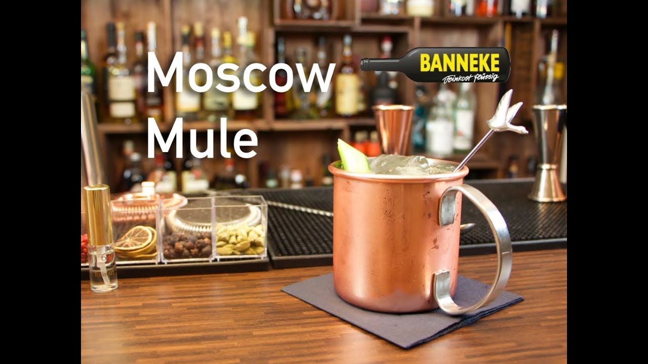 Moscow Mule - Vodka Longdrink selber mixen - Schüttelschule by Banneke