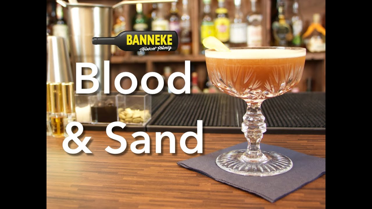 Blood & Sand - Scotch Cocktail selber mixen - Schüttelschule by Banneke