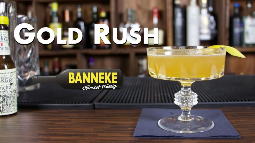 Gold Rush – Bourbon Cocktail selber mixen – Schüttelschule by Banneke