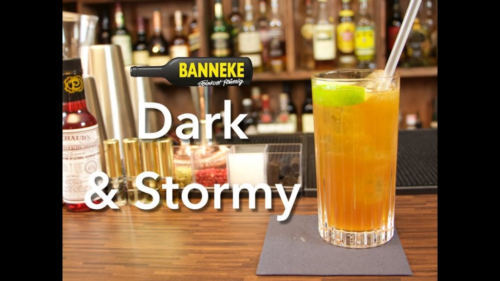 Dark & Stormy – Goslings Cocktail selber mixen – Schüttelschule by Banneke