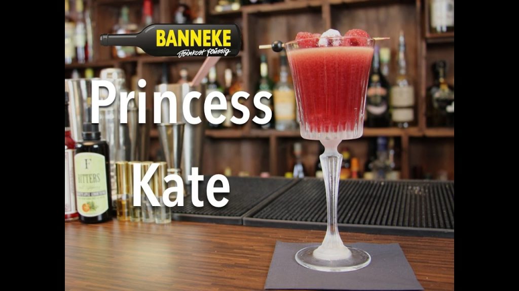 Princess Kate – Champagner Cocktail selber mixen – Schüttelschule by Banneke