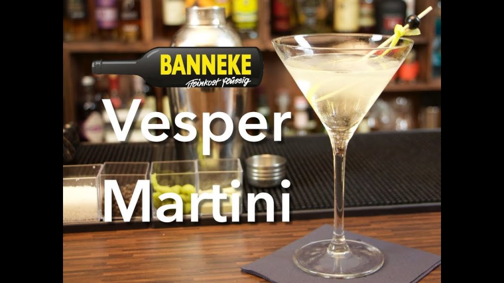Vesper Martini – James Bond Martini Drink selber mixen – Schüttelschule by Banneke