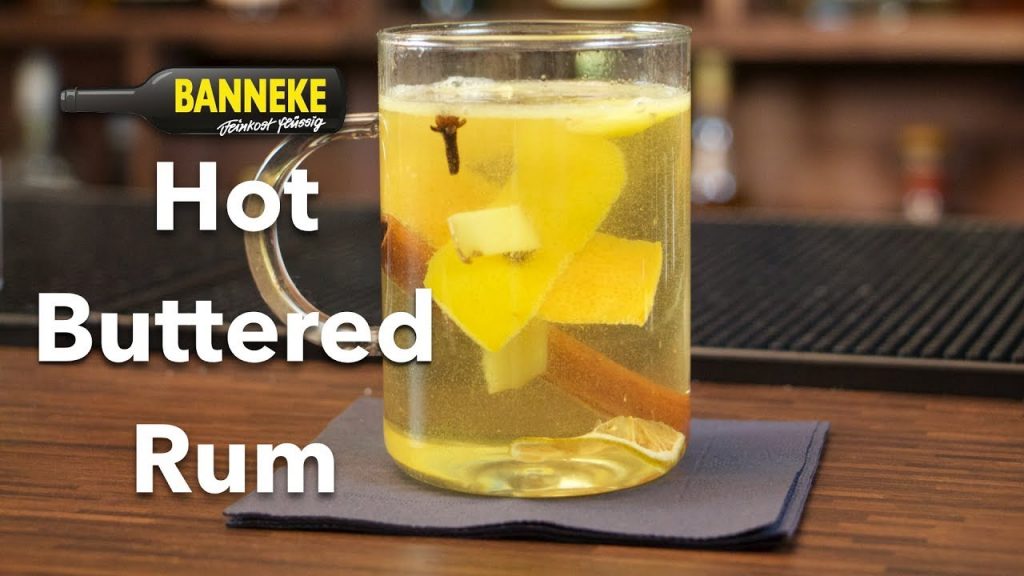 Hot Buttered Rum – heißen Cocktail mit Rum und Butter selber mixen – Schüttelschule by Banneke