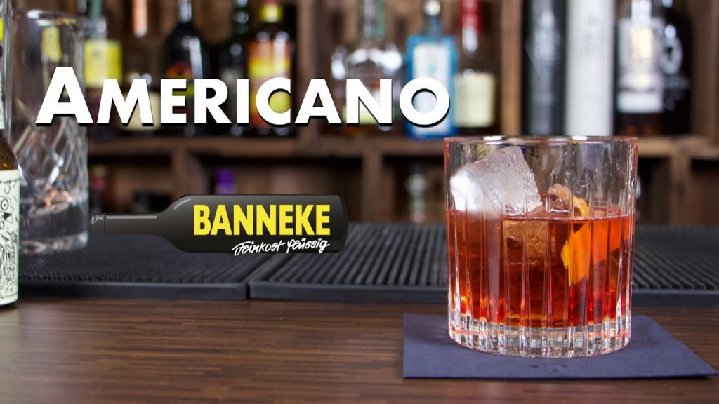 Americano – Aperitif Drink selber mixen – Schüttelschule by Banneke