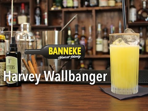Harvey Wallbanger – Wodka Cocktail selber mixen – Schüttelschule by Banneke