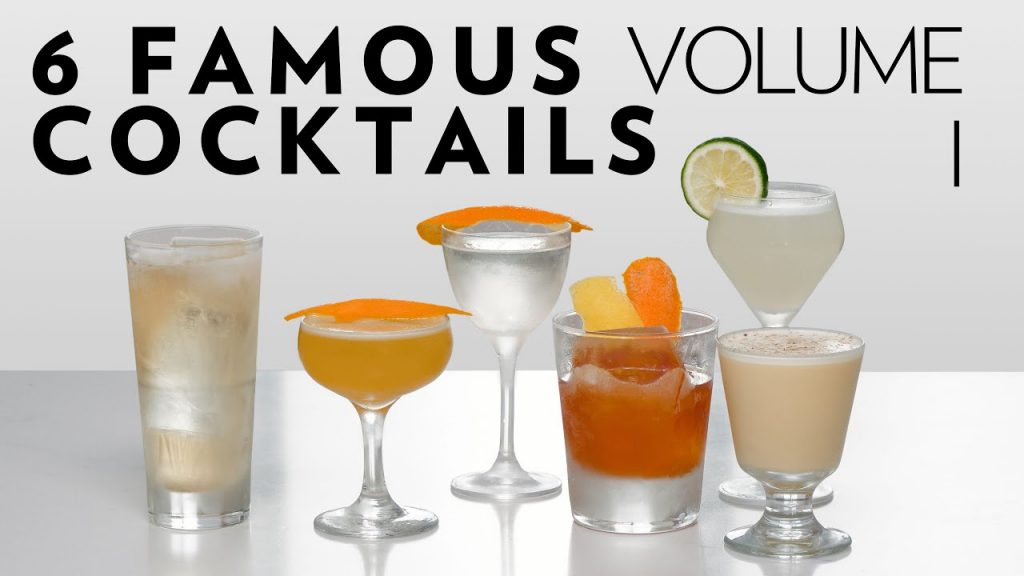 The 6 Famous Cocktails Volume 1