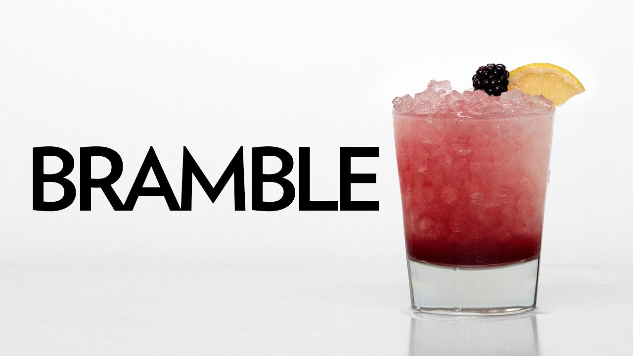 Bramble: One of the most famous cocktails of the modern era