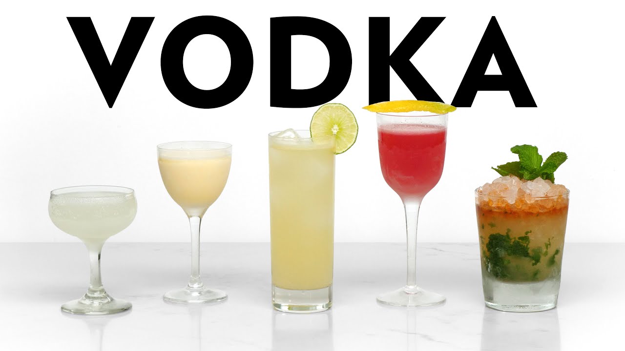 5 Best Vodka Cocktails Volume 1