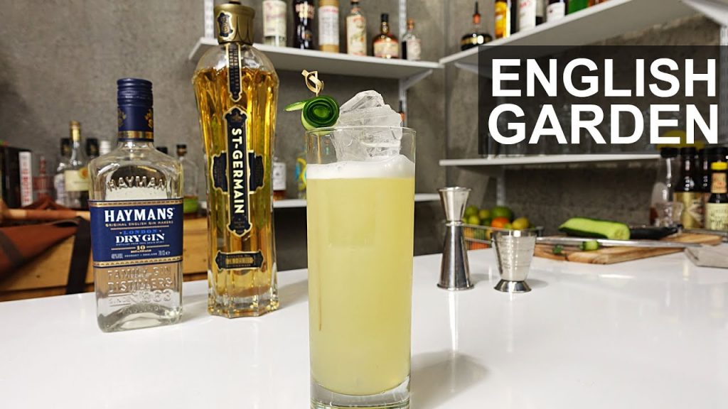 English Garden Cocktail Recipe – GIN, ELDERFLOWER & CUCUMBER