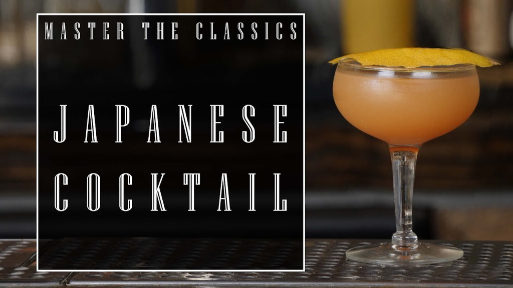 Master The Cassics: Japanese Cocktail