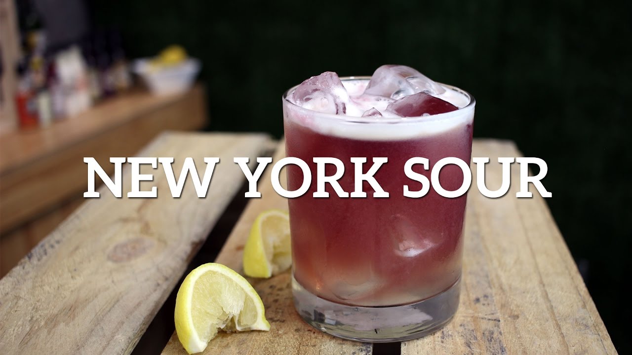 New York Sour Cocktail Recipe