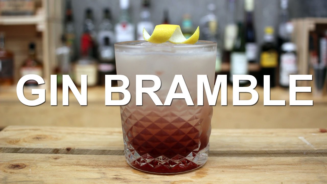 Gin Bramble Gin Cocktail Recipe