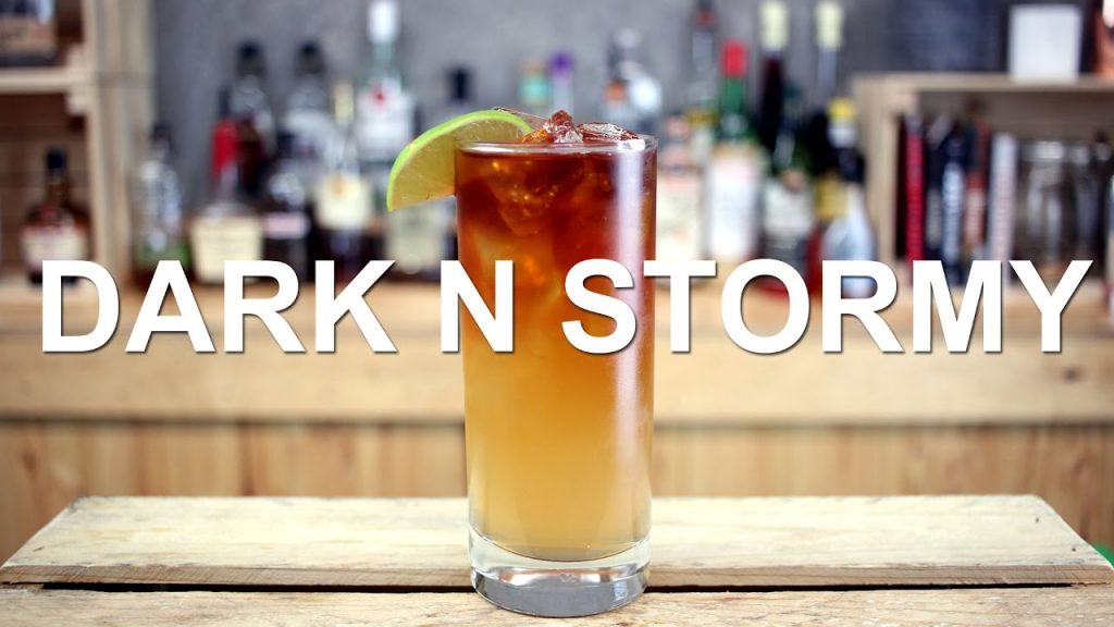 Dark & Stormy Rum Cocktail Recipe