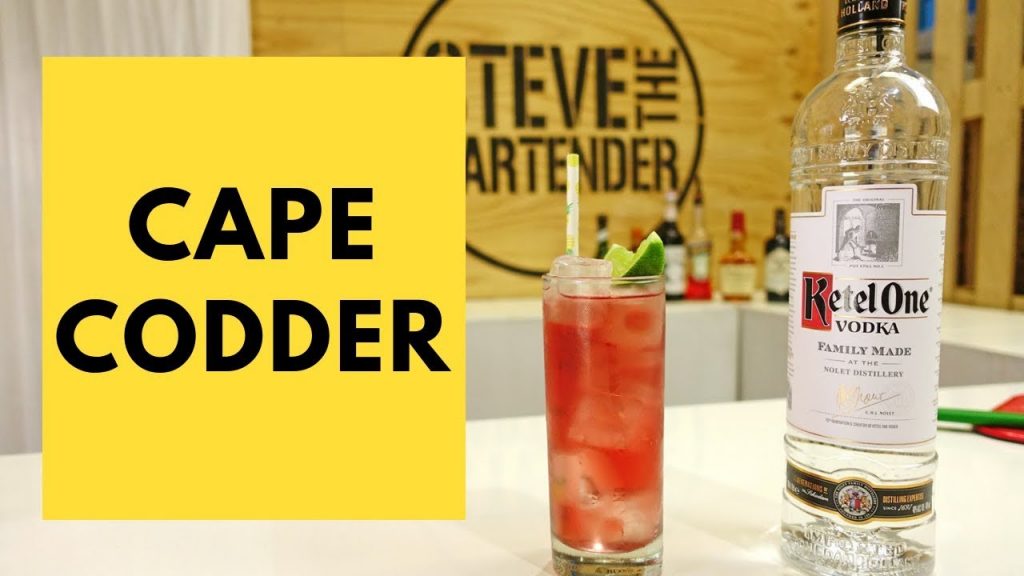 80s Cocktails – Cape Codder Drink Recipe