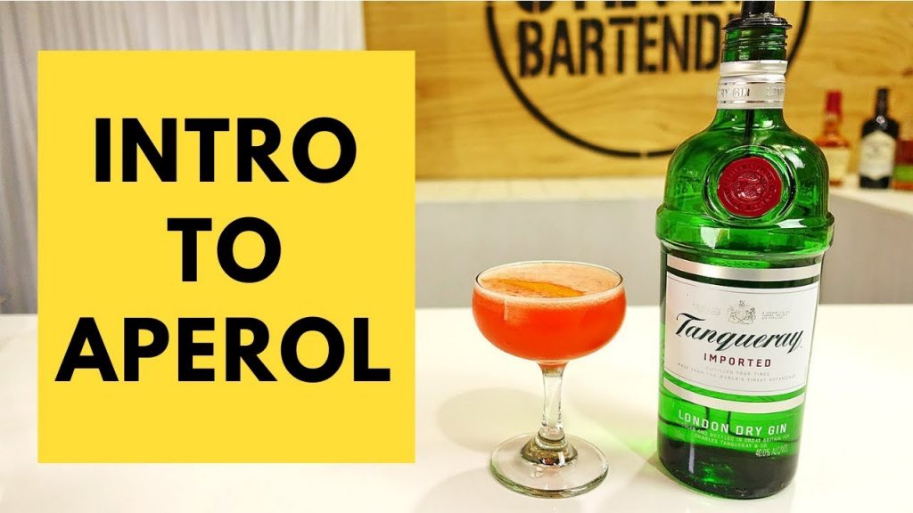 Intro to Aperol Cocktail Recipe by Audrey Saunders, Pegu Club