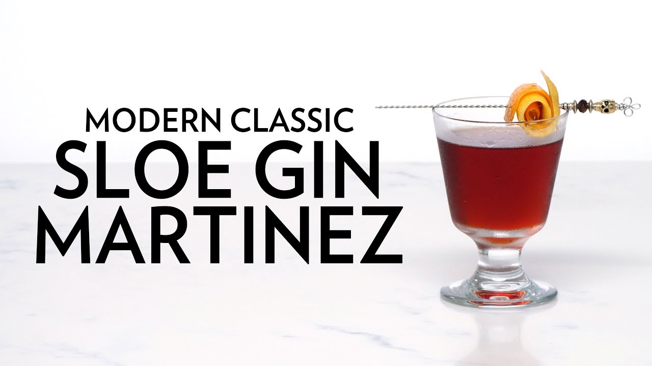 Modern Classic: Sloe Gin Martinez