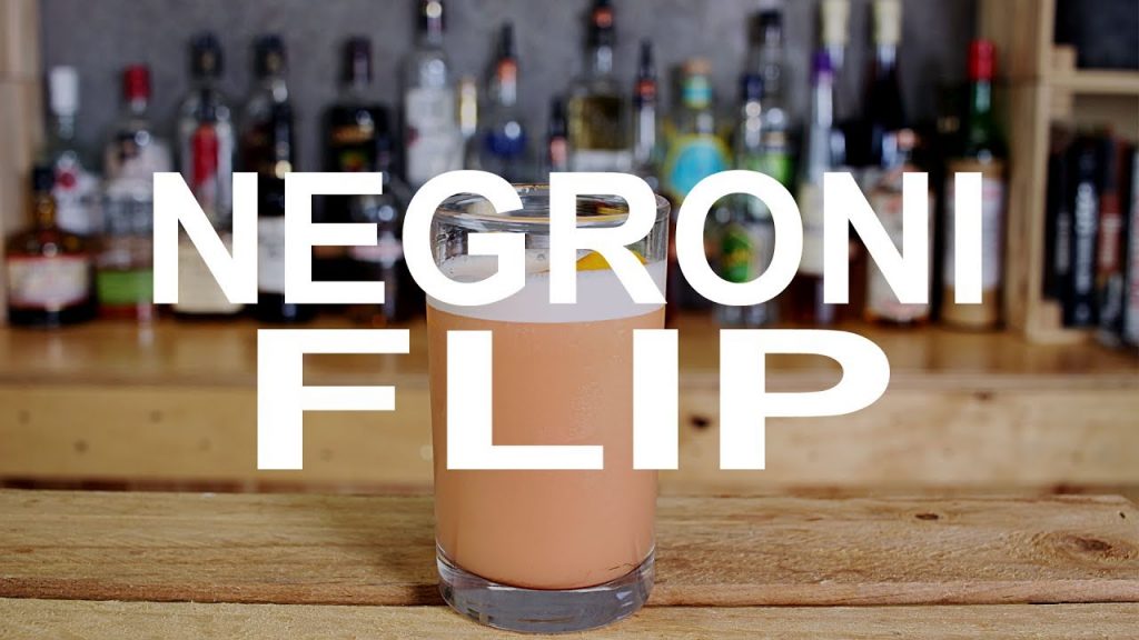 Negroni Flip Gin Cocktail Recipe