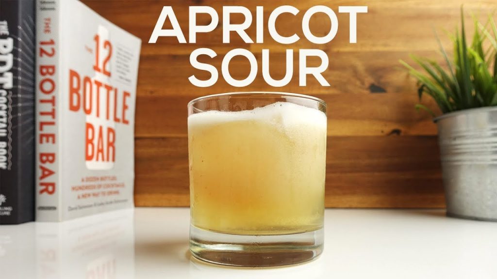 APRICOT SOUR – Epic Whiskey Cocktail Recipe!!