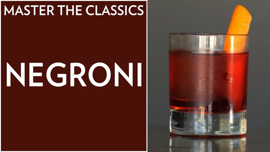 Master The Classics: How to Make a Negroni