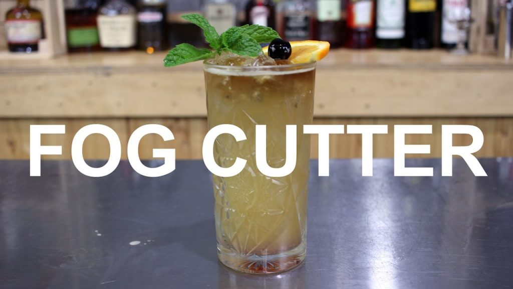 Fog Cutter Gin Tiki Cocktail Recipe