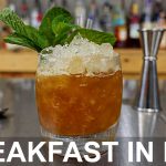 BREAKFAST IN BED Cocktail Recipe w Marmalade & Sweet Vermouth