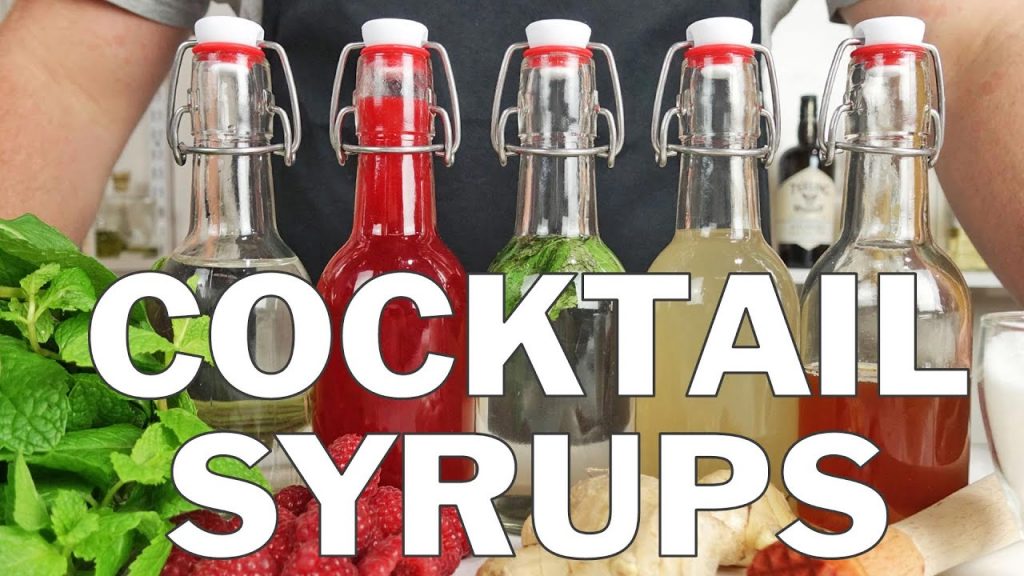 ESSENTIAL COCKTAIL SYRUPS 101 – Raspberry, Ginger, Honey!