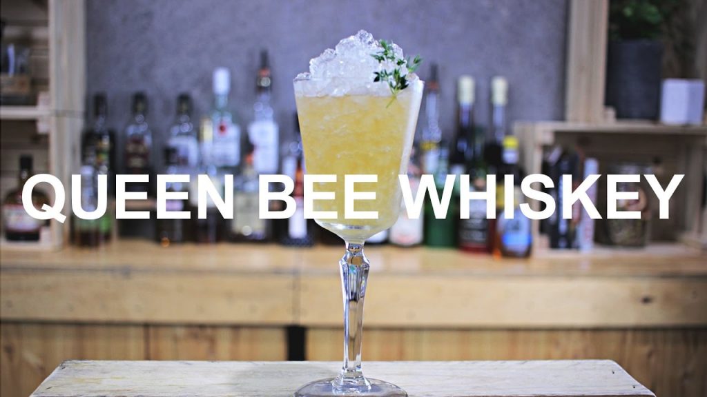 Queen Bee Whiskey Cocktail Recipe – HONEY & THYME COMBO!!