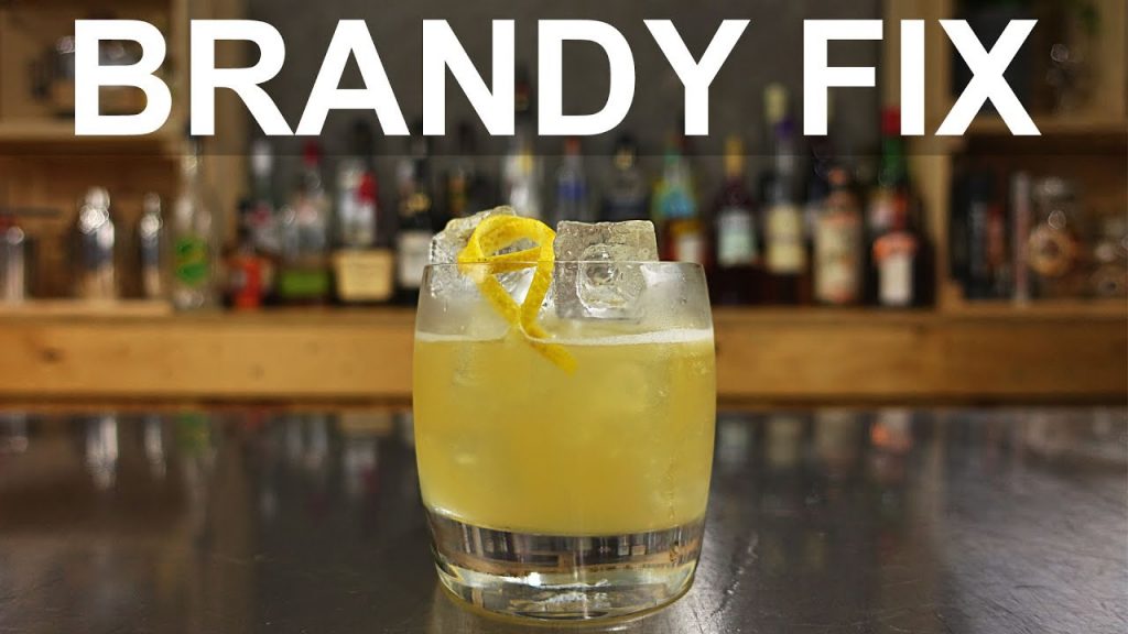 Brandy Fix Cocktail Recipe – Harry Johnson's Bartender's Manual