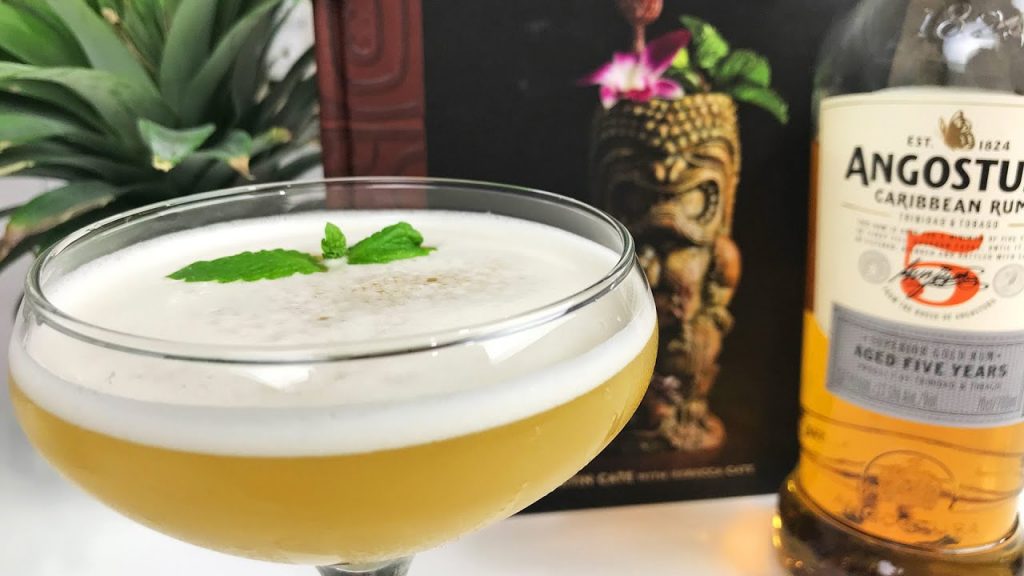 MISSIONARY'S DOWNFALL (a classic tiki cocktail)