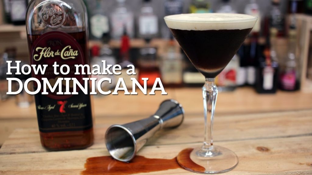 Dominicana Cocktail Recipe – ESPRESSO MARTINI ALTERNATIVE!!