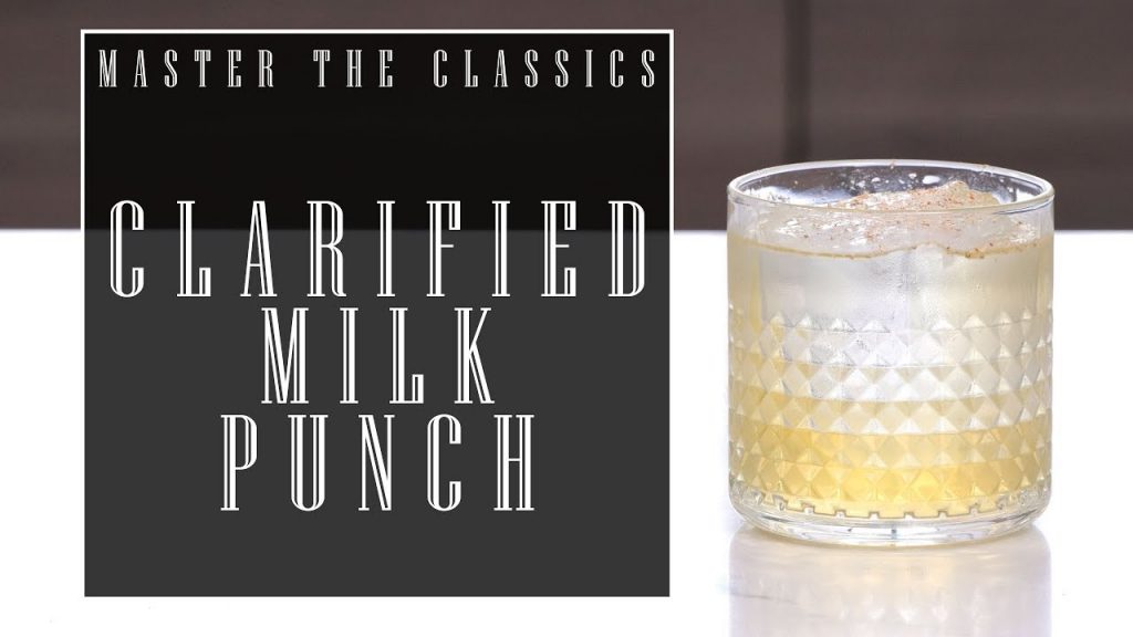 Master The Classics: Clarified Milk Punch