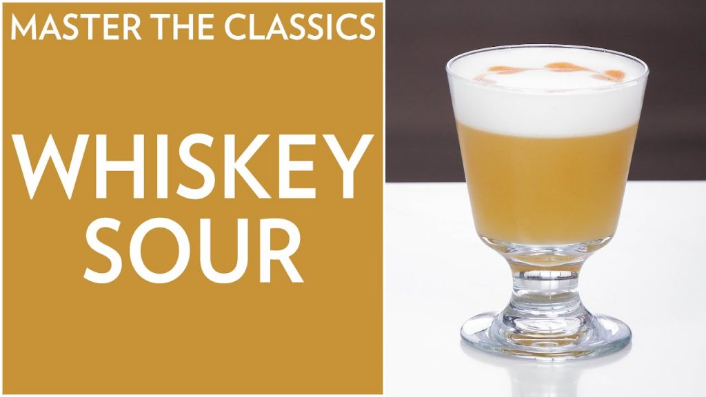 Master The Classics: Whiskey Sour