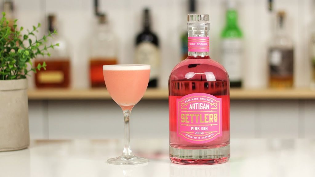 Jasmine Riff Cocktail Recipe with Settler's Pink Gin
