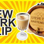 New York Flip Cocktail Recipe - BOOZY, RICH & SUPER TASTY.