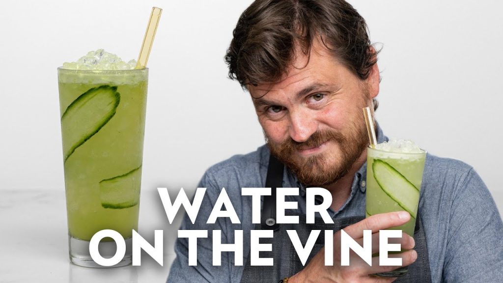 Water On The Vine, A Cocktail With Sweden's Native Spirit!