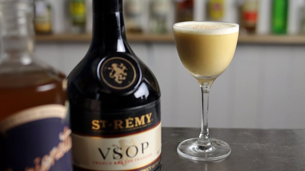 APRICOT FLIP – a Creamy Cognac Cocktail!