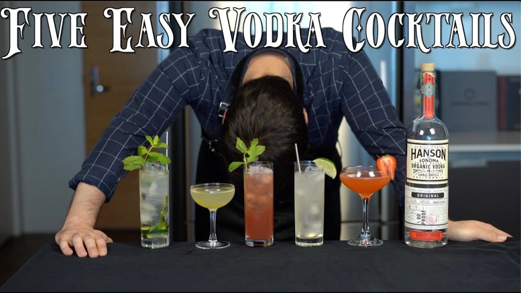 The 5 Easiest VODKA Cocktails
